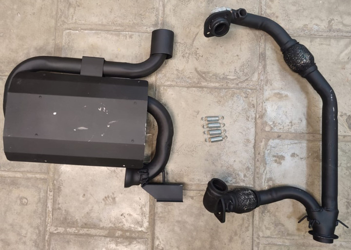 Система выпуска отработавших газов Stels Viking 800 LU042522 JU092699 Система выпуска отработавших газов Stels Viking 800 LU042522 JU092699