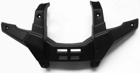 Щиток защитный переднего бампера Stels Leopard Hisun 280306-102-0000 72802-058C-2000 JU065026  LU022316 LU016559 73602-107D-0000