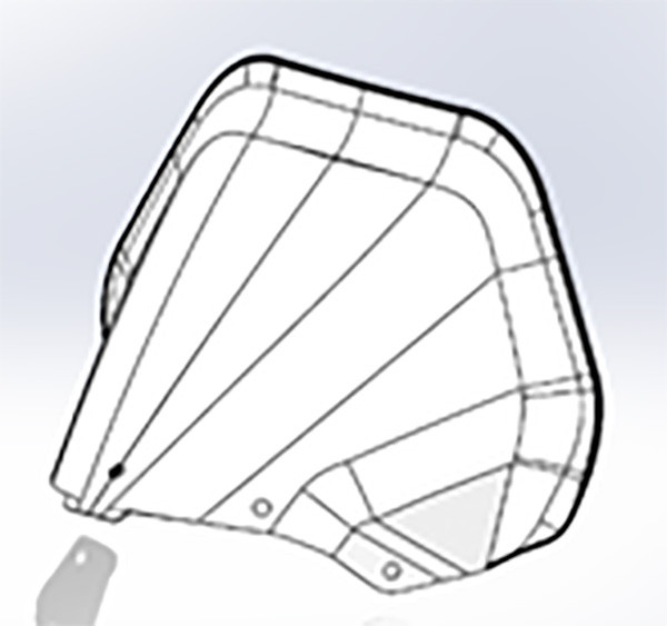 Стекло ветровое VITYAS Ataman в сборе SA800-52000200 JU108761