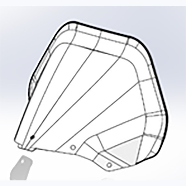 Стекло ветровое VITYAS Ataman в сборе SA800-52000200 JU108761