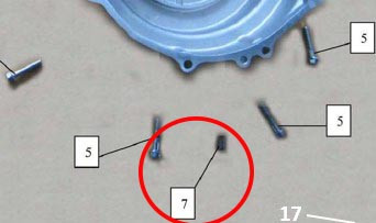 Шпилька ручного стартера М2.5х10мм Stels 500 Kazuma\GT, сталь 9222-250107 LU030971 Шпилька ручного стартера М2.5х10мм Stels 500 Kazuma\GT, сталь 9222-250107 LU030971