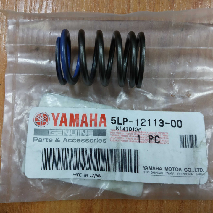 Пружина впускного клапана Yamaha Raptor 660 5LP1211300, 5LP-12113-00, 5LP-12113-00-00, 5LP121130000 Пружина впускного клапана Yamaha Raptor 660 5LP1211300, 5LP-12113-00, 5LP-12113-00-00, 5LP121130000