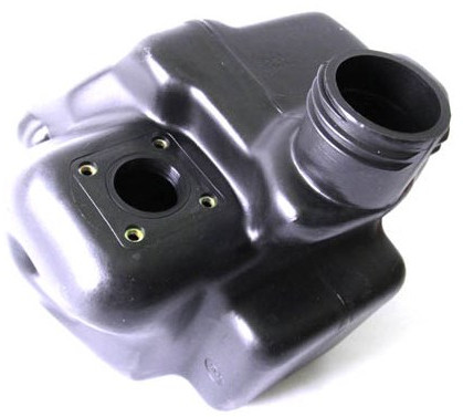 Бак топливный, пластик скутера Stels Skif 50 50100B0ETT10 LU017301 LU008404