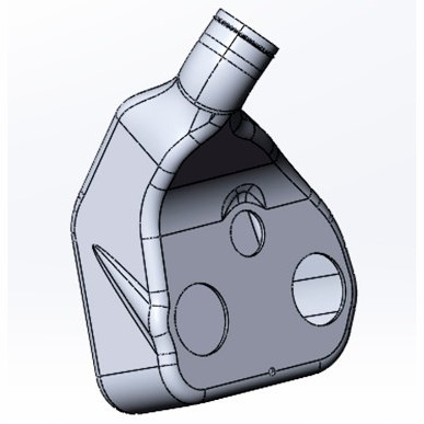 Корпус ГШВ нижний снегоход Stels Stavr 600см3 RY000114