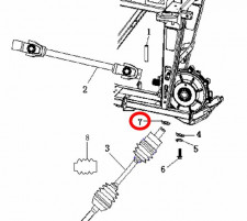 Кольцо стопорное приводного вала Stels ATV 300B сталь 4.1.01.0260 LU019329