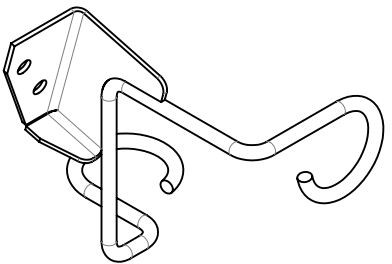 Кронштейн термостата снегоход Stels 800см3 JU108066