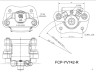 Суппорт тормозной передний правый Stels Guepard 2.0 650/800/850 FCP-YV747-R LU079963 LU090513