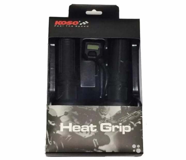 Рукоятки руля KOSO с подогревом и жк экраном AX0401H0 LU081754