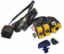 Блок переключателей рулевой левый снегохода Stels Rosomaha, Viking 377100-800-0000 LU042567 LU081560