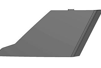 Заглушка левого воздухо-заборника (черный) Stels Guepard пластик 846459-103-0000 LU069288