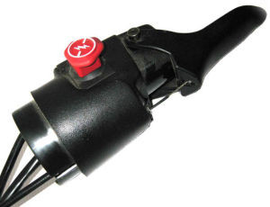 Блок управления двигателем рулевой правый снегоход Stels LU090876 LU042568 LU089693