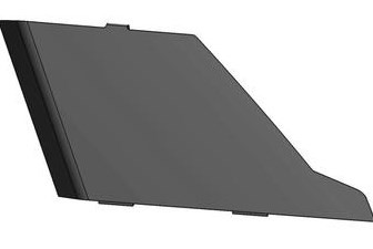 Заглушка правого воздухо-заборника (черный) Stels Guepard пластик 846458-103-0000 LU069287