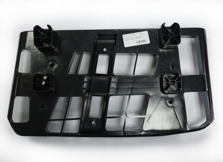 Основание левой опоры для ног Stels Guepard (черный) пластик 840515-103-0000 LU069265