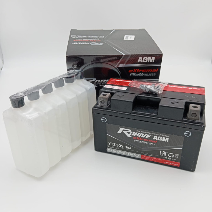 Аккумулятор 12V 10А/ч снегоход Stels Капитан LU095880 JU104996