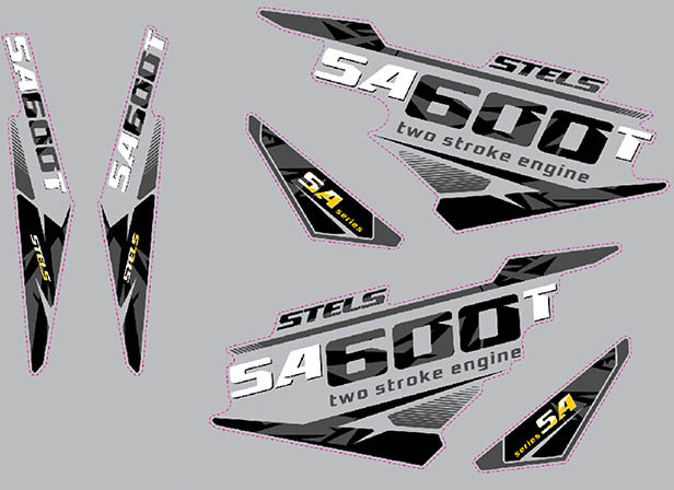 Наклейки из ПВХ самоклеющиеся Ataman SA600T  LU095094