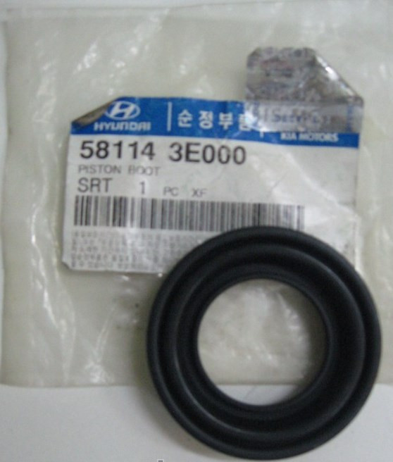 Пыльник поршня суппорта тормозного переднего HYUNDAI / KIA 581143E000