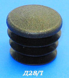 Заглушка ø 28мм, пластик LU079838