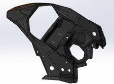 Щиток верхний Ataman SA800-84020014-01 черный глянец LU093675