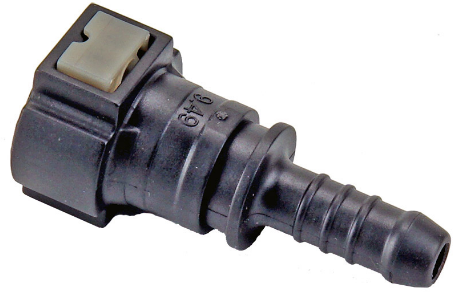 Штуцер быстросъемный d9.49-6мм (прямой на защелке), пластик для квадроцикла Segway T07000001003 LU097995