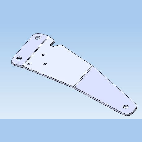 Кронштейн спинки сиденья Ataman окраш JU114901 Кронштейн спинки сиденья Ataman окраш JU114901
