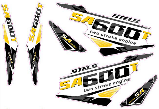 Наклейки из ПВХ самоклеющиеся Ataman SA600T LU095093