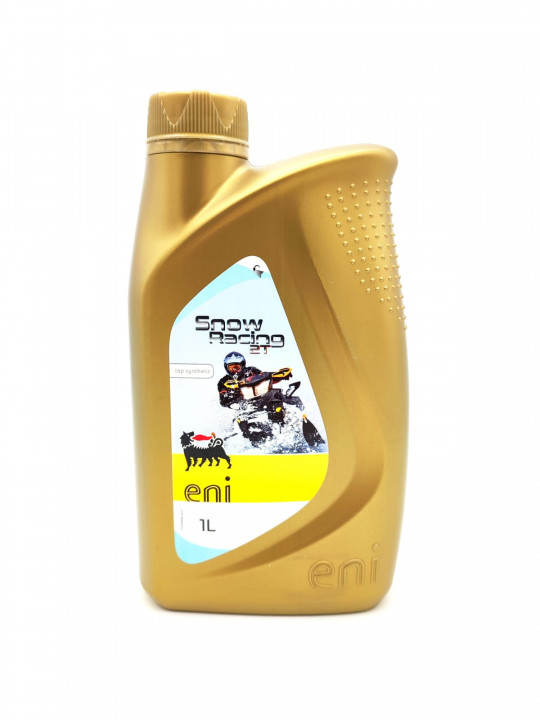 Масло ENI SNOW Racing 2t  1литр синтетика снегоход 139991 139996