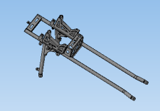 Крошнтейн крепления седел Stels Guepard A800GK-2801310-02 окраш JU133027