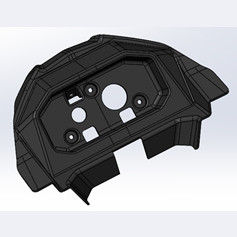 Щиток приборной панели Ataman SA800-84020016 черный LU091717