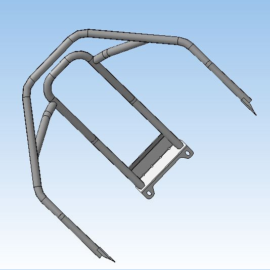 Бампер Ataman окраш JU115379 Бампер Ataman окраш JU115379