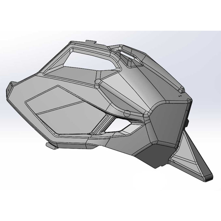 Щиток корпуса левый Ataman SA800T-84020003 черный LU093740