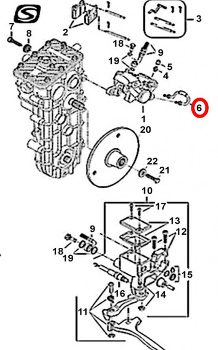 Трубка тормозной жидкости перепускная снегоход Stels LU042502 Трубка тормозной жидкости перепускная снегоход Stels LU042502