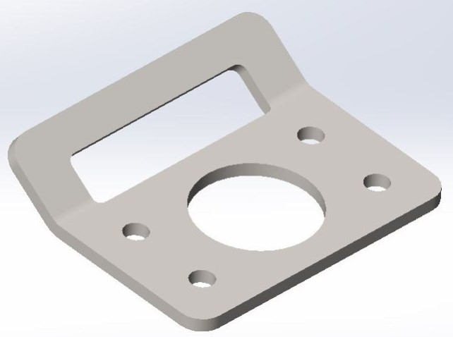 Кронштейн ручки сиденья JU093045