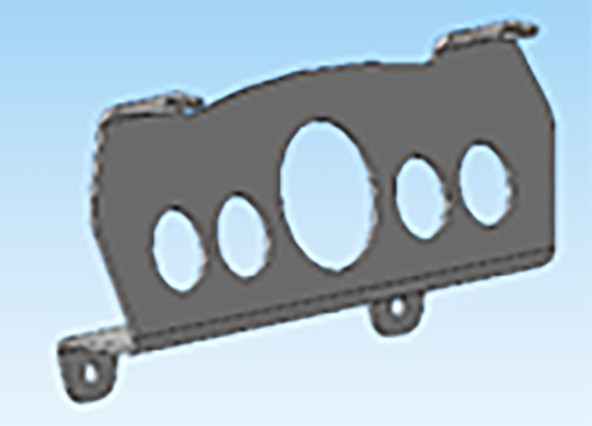 Кронштейн фонаря заднего Ataman окраш JU124555