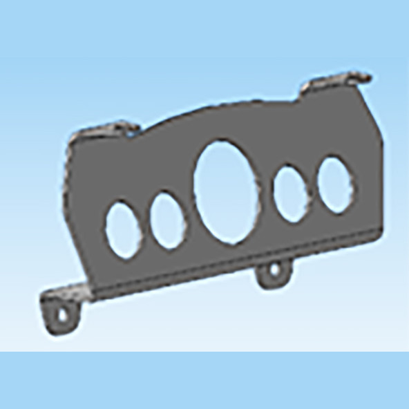 Кронштейн фонаря заднего Ataman окраш JU124555 Кронштейн фонаря заднего Ataman окраш JU124555