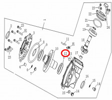 Штуцер вентиляционный редуктора Stels ATV 300B сталь 3.3.01.0070 LU019586