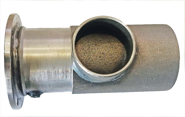 Стойка с боковиной правая со стопором снегоход Stels Viking JU084480