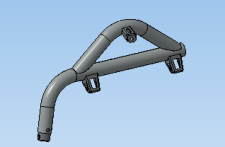 Боковина в сборе правая Stels Guepard 2.0 1000см3 PE до августа 2025г. жёлтая EP-00005194 