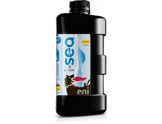 Масло моторное 10w-30 API SM синтетика для водной техники Eni i-Sea Outboard 4T 740191