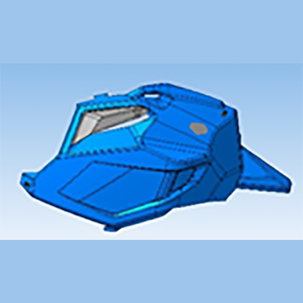 Щиток корпуса левый Ataman в сборе SA600T-84020180 RY000217