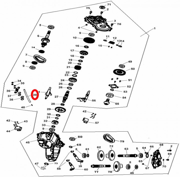 Трубка вентиляционная коробки передач Stels ATV 300B пластик 3.2.01.0290 LU019405