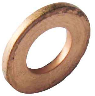 Шайба  10.2х15.0х1.2мм, медь LU060629