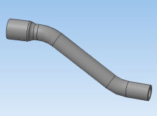 Шланг охлаждения снегоход Stels 800см3 JU131355