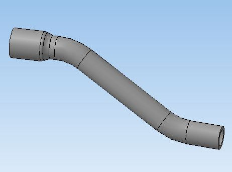 Шланг охлаждения снегоход Stels 800см3 JU131355