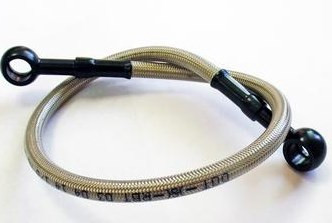 Шланг тормозной армированный 420мм Stels Leopard 600\650 резина 350604-102-0000 LU074384 Шланг тормозной армированный 420мм Stels Leopard 600\650 резина 350604-102-0000 LU074384