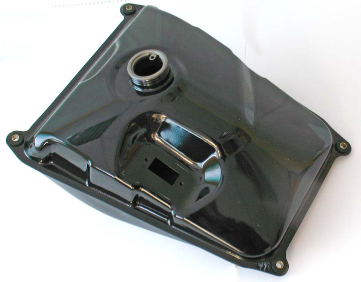 Бак топливный, сталь снегоход Stels Капитан LU091331 JU130431