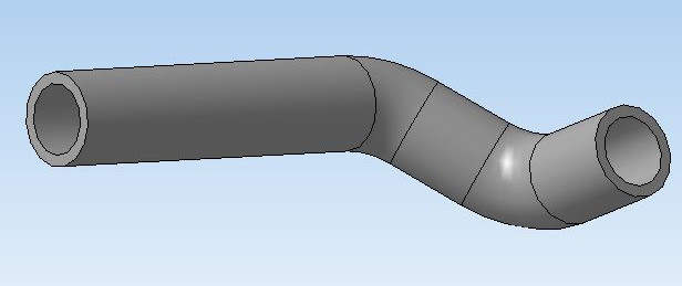 Шланг охлаждения снегоход Stels 800см3 JU131356