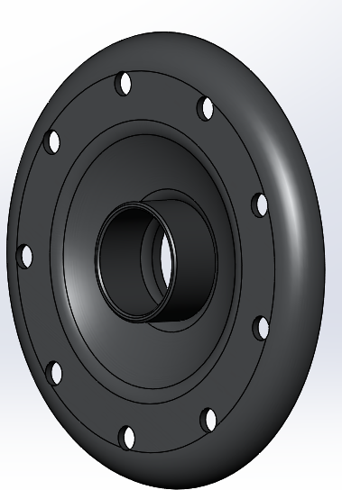 Ступица наружная MS150-29100170, окраш. снегоход Stels Капитан JU105199 JU083611