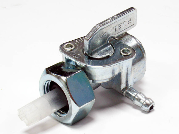 Кран топливный, ал.сплав снегоход Stels Капитан LU091332