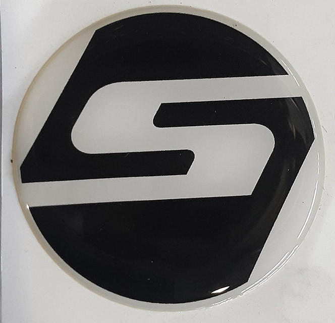 Наклейка S объемная D=60мм (OR) снегоход Stels Капитан JU106680