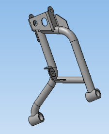 Рычаг задний верхний Stels Guepard 2.0 JU134495 JU130360 JU132800